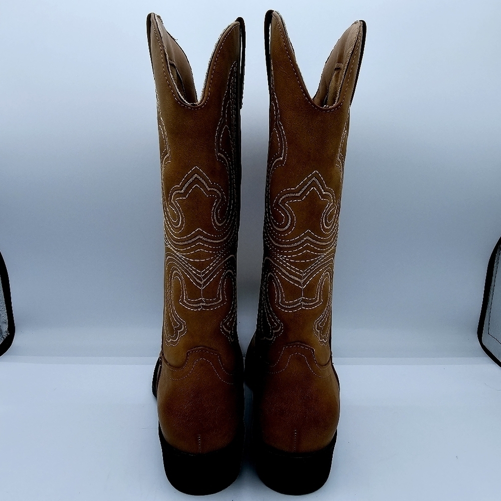 NWOT Coconuts by Matisse "Dusty" Tan/Brown Western Cowboy Boots NWT 6.5 - Picture 6 of 11